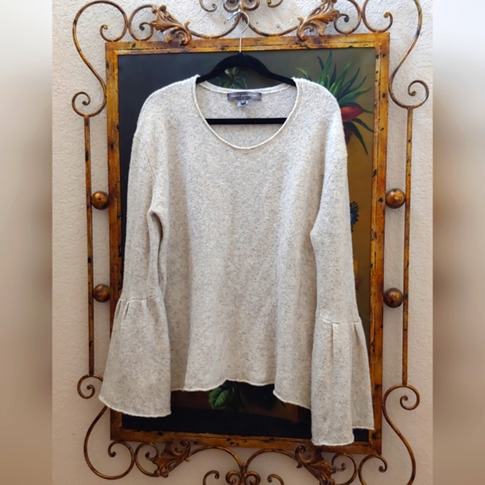 French Connection Bell-Sleeve Sweater P2P 24 in. Like New
